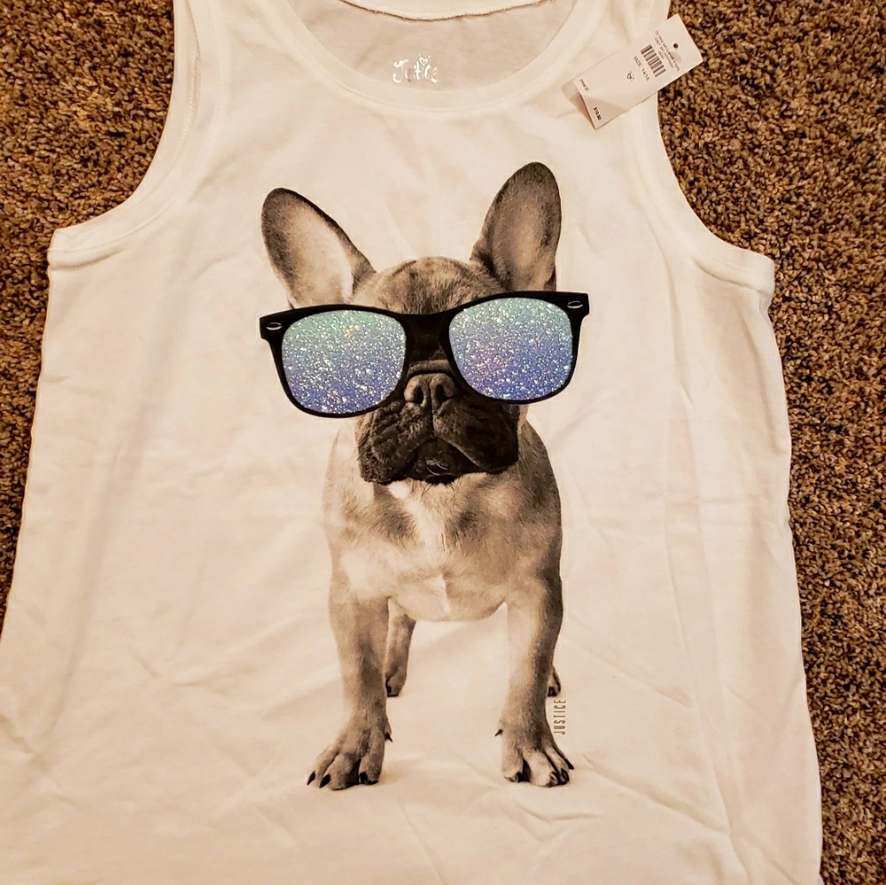 NWT Girls size 14/16 Justice tank